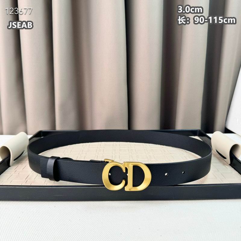 Dior belt 30mmX90-115cm 8L (66)