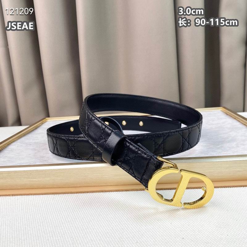 Dior belt 30mmX90-115cm 8L (68)