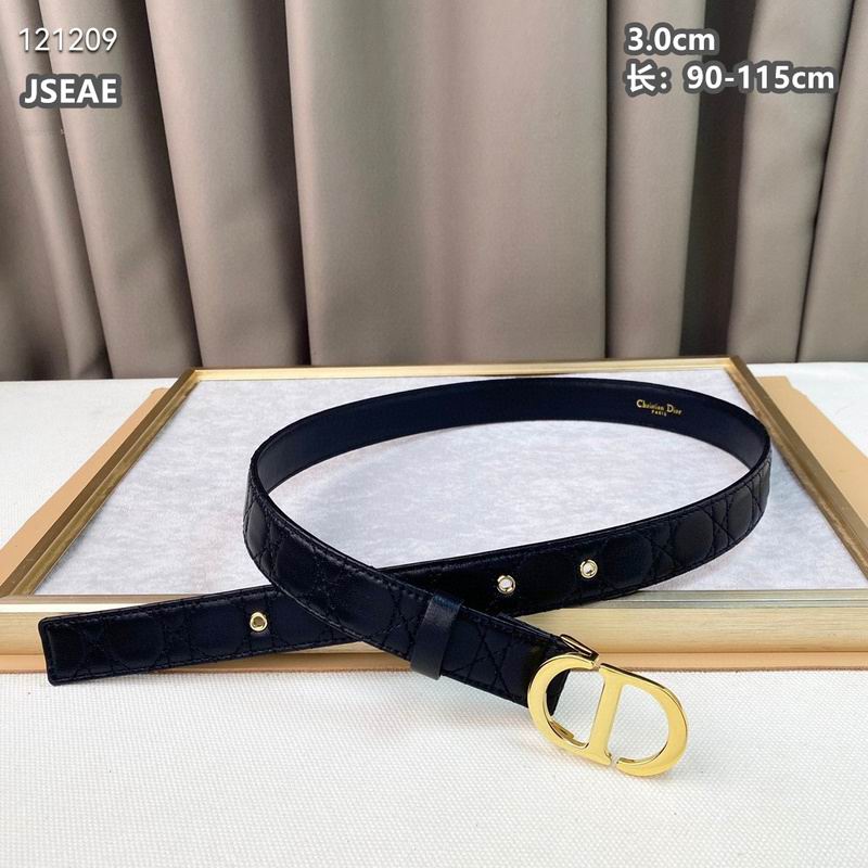 Dior belt 30mmX90-115cm 8L (70)