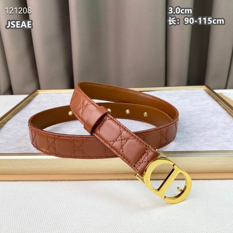 Dior belt 30mmX90-115cm 8L (73)