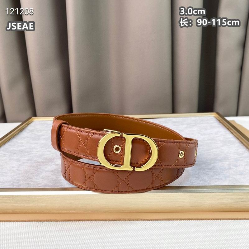 Dior belt 30mmX90-115cm 8L (74)