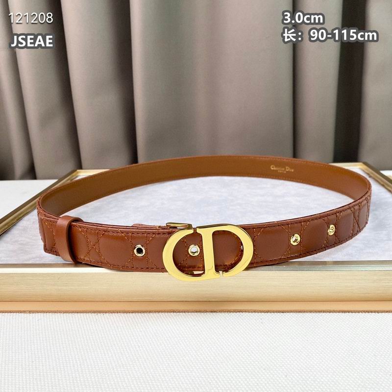 Dior belt 30mmX90-115cm 8L (75)