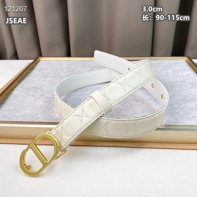 Dior belt 30mmX90-115cm 8L (76)