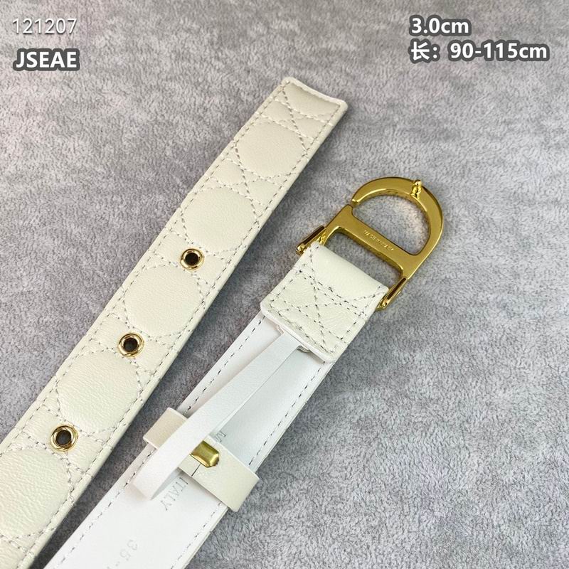 Dior belt 30mmX90-115cm 8L (78)