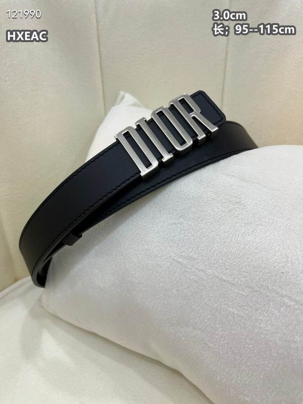 Dior belt 30mmX95-115cm 8L (125)