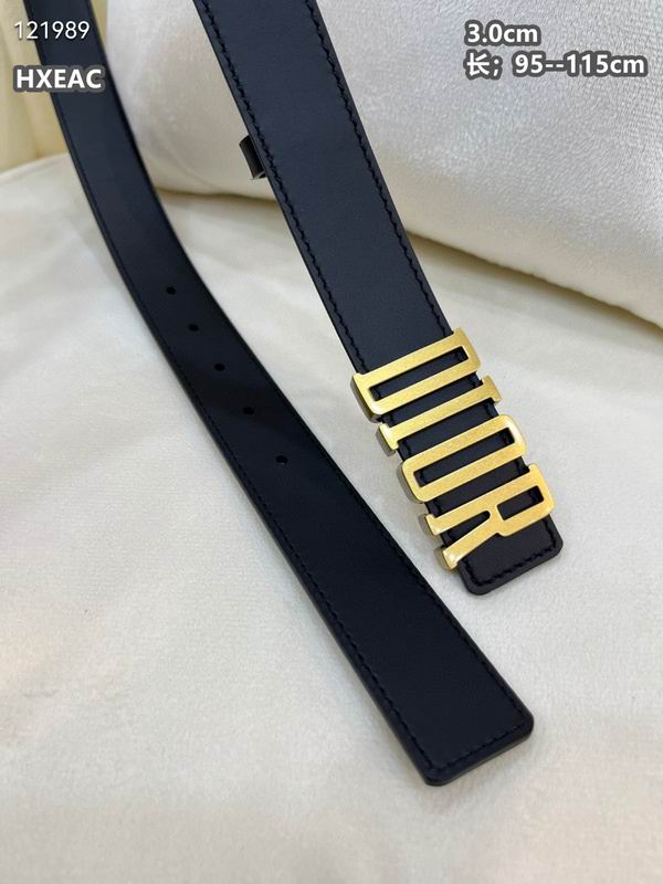 Dior belt 30mmX95-115cm 8L (127)