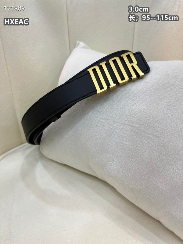 Dior belt 30mmX95-115cm 8L (129)