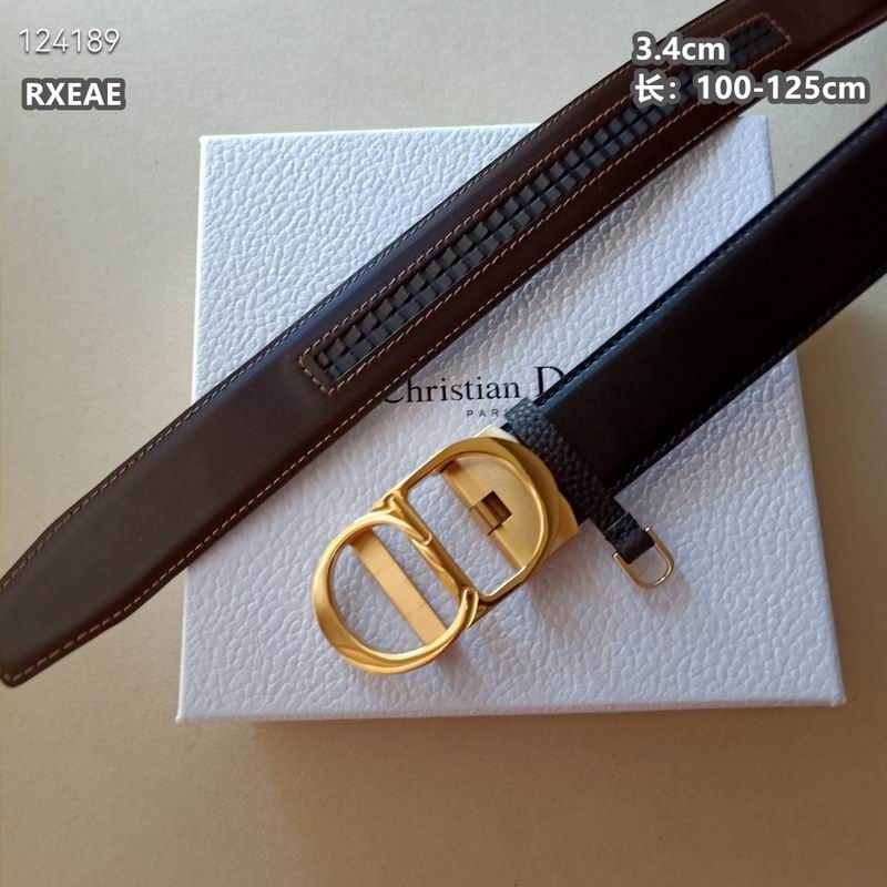 Dior belt 34mmX100-125cm 8L (248)