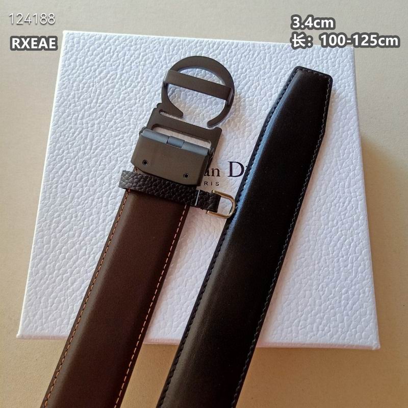 Dior belt 34mmX100-125cm 8L (252)