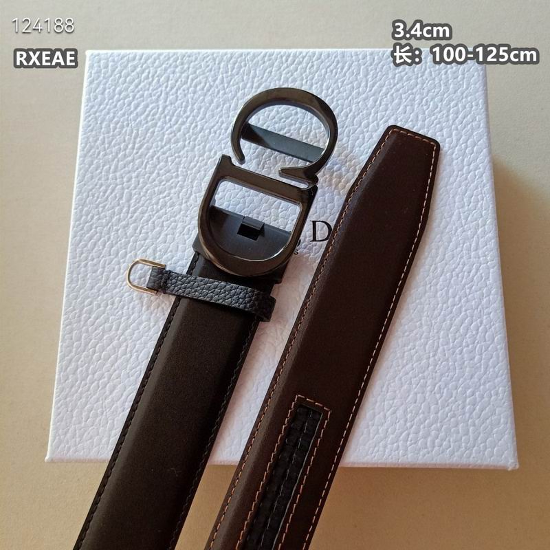 Dior belt 34mmX100-125cm 8L (253)