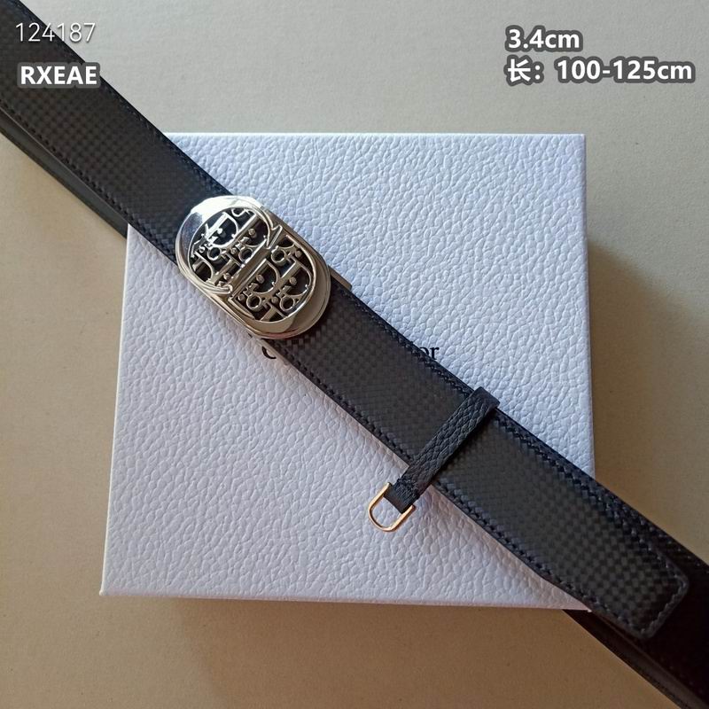 Dior belt 34mmX100-125cm 8L (259)