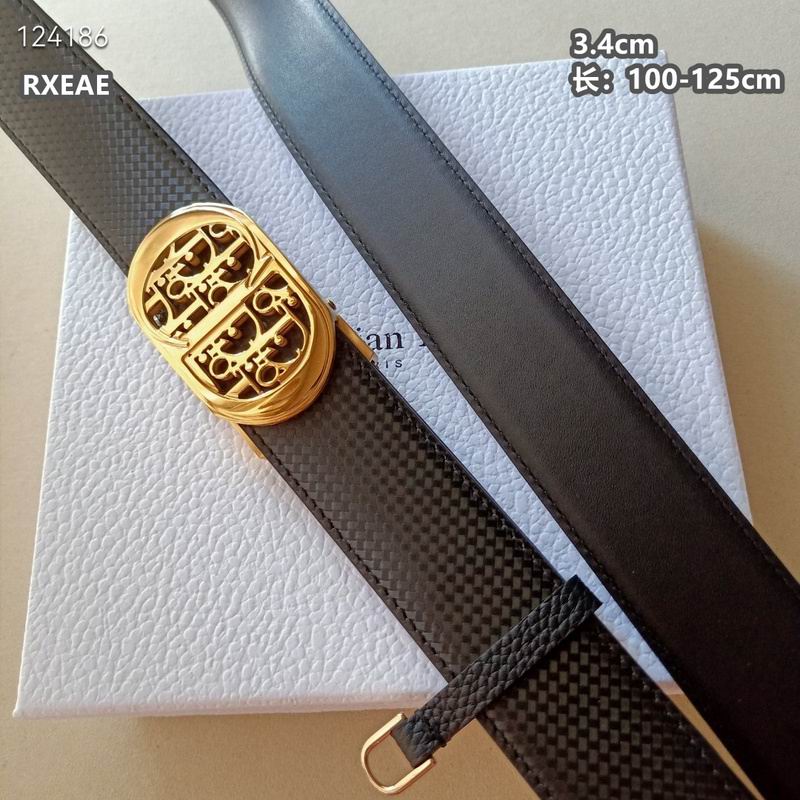 Dior belt 34mmX100-125cm 8L (262)