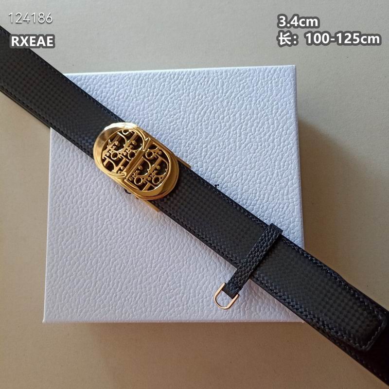 Dior belt 34mmX100-125cm 8L (263)