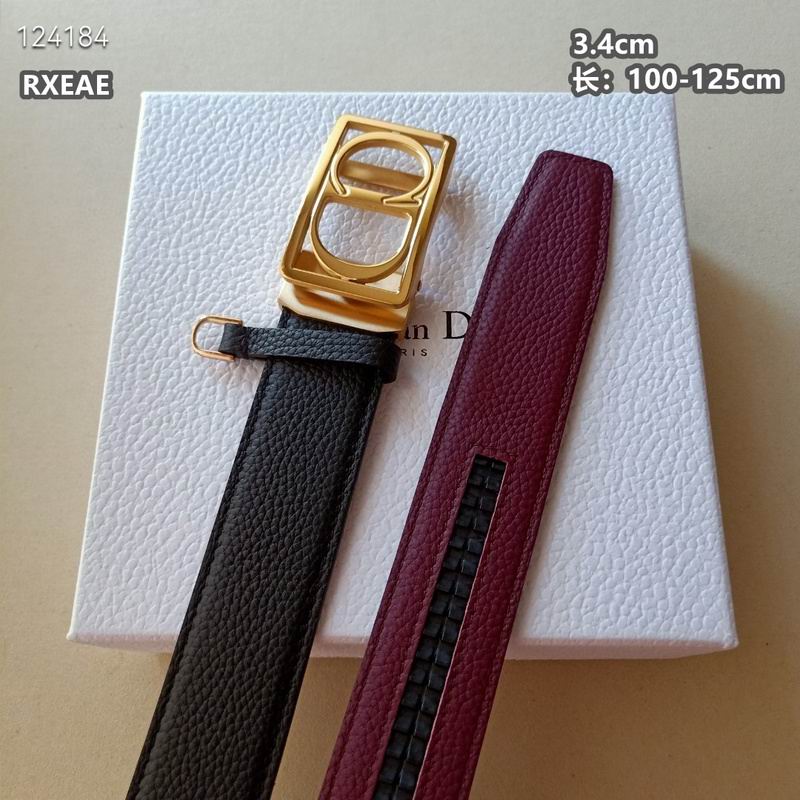 Dior belt 34mmX100-125cm 8L (270)