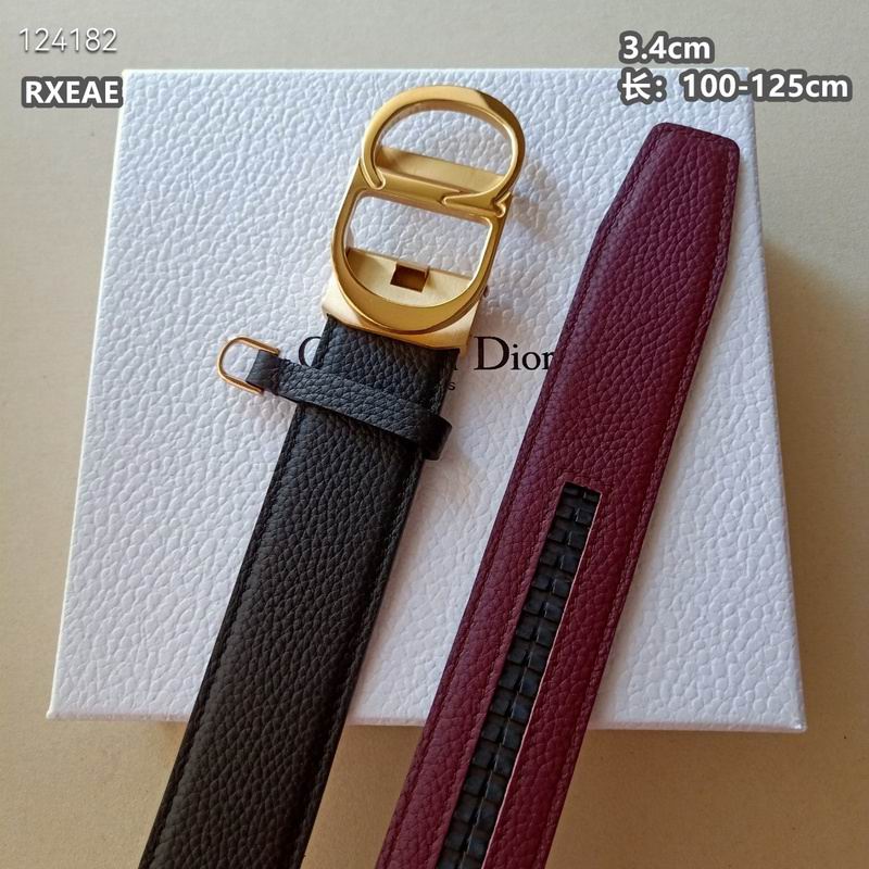 Dior belt 34mmX100-125cm 8L (276)