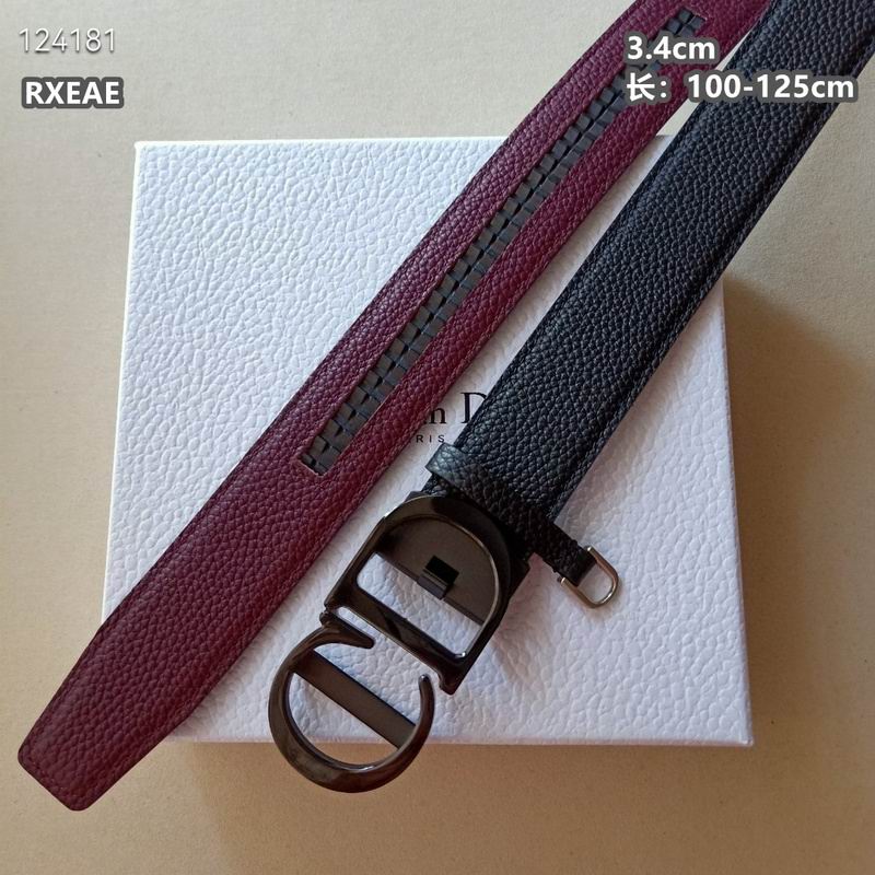 Dior belt 34mmX100-125cm 8L (278)