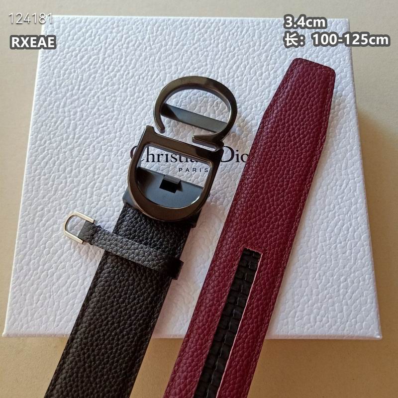 Dior belt 34mmX100-125cm 8L (280)