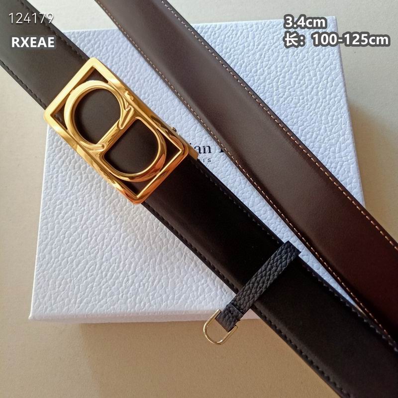 Dior belt 34mmX100-125cm 8L (286)