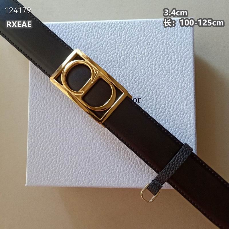 Dior belt 34mmX100-125cm 8L (287)