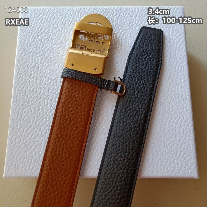 Dior belt 34mmX100-125cm 8L (291)