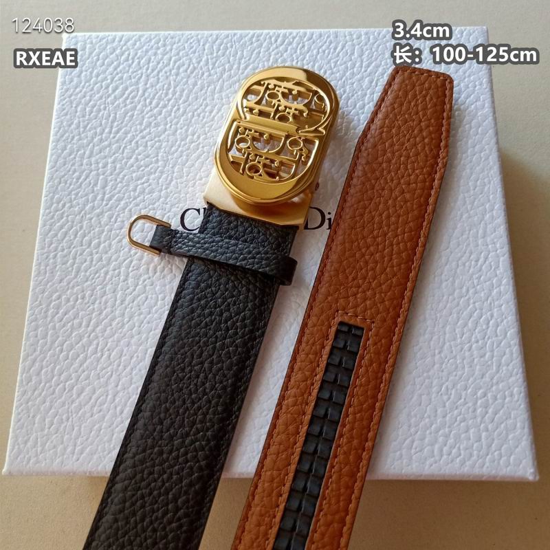 Dior belt 34mmX100-125cm 8L (292)