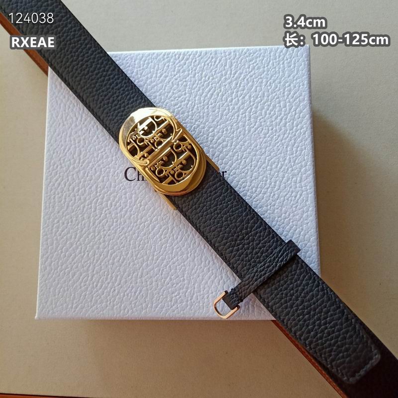 Dior belt 34mmX100-125cm 8L (294)