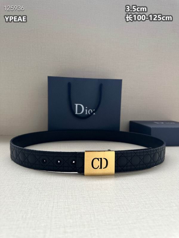 Dior belt 35mmX100-125cm 8L (107)