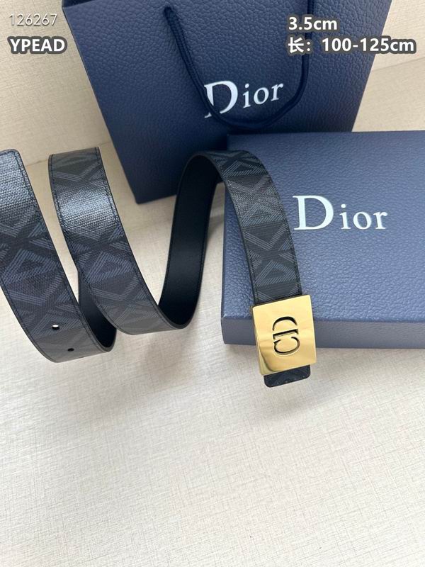 Dior belt 35mmX100-125cm 8L (178)
