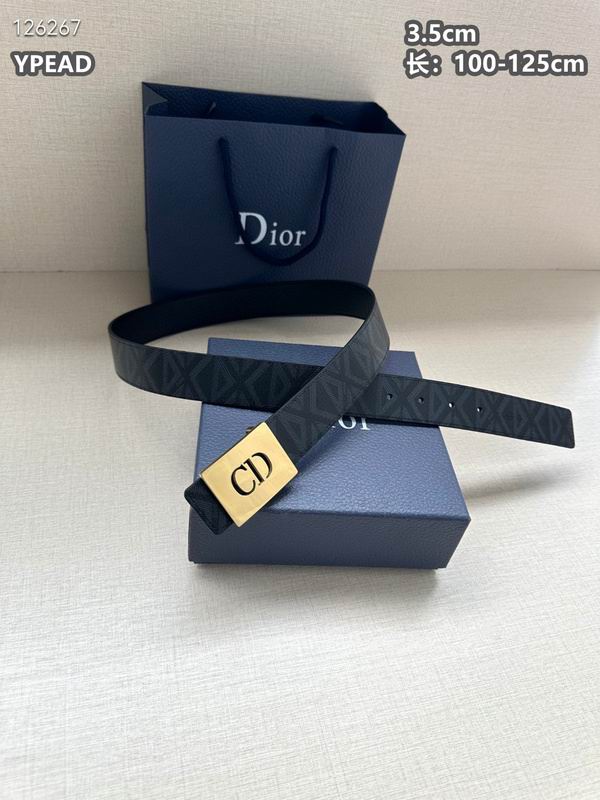 Dior belt 35mmX100-125cm 8L (179)