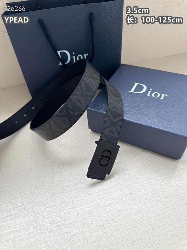 Dior belt 35mmX100-125cm 8L (186)