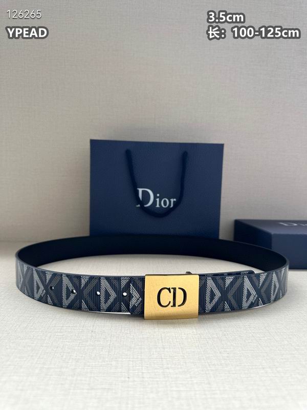 Dior belt 35mmX100-125cm 8L (195)