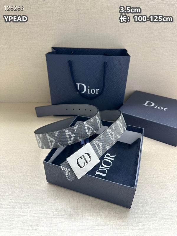 Dior belt 35mmX100-125cm 8L (205)