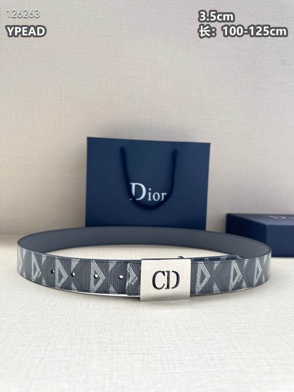 Dior belt 35mmX100-125cm 8L (207)