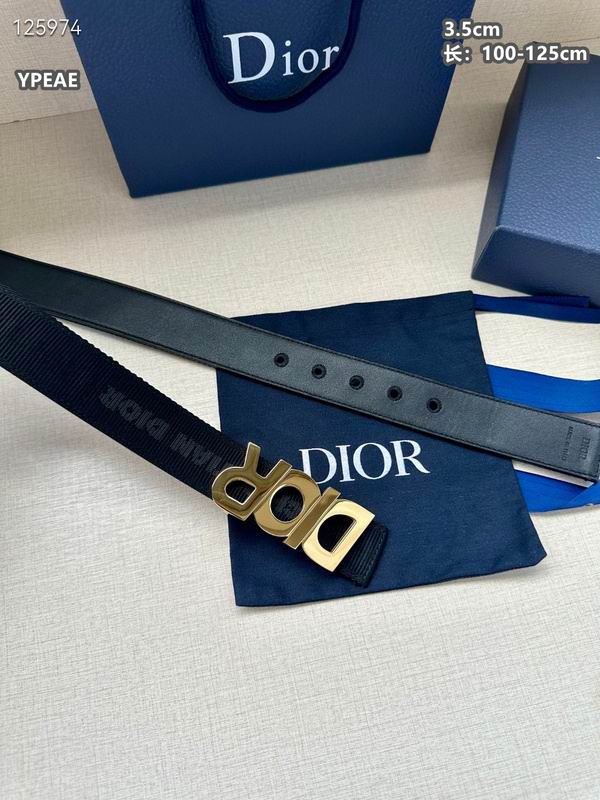 Dior belt 35mmX100-125cm 8L (214)