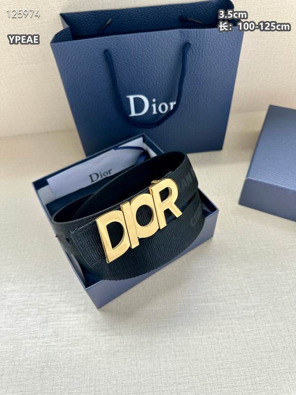 Dior belt 35mmX100-125cm 8L (215)