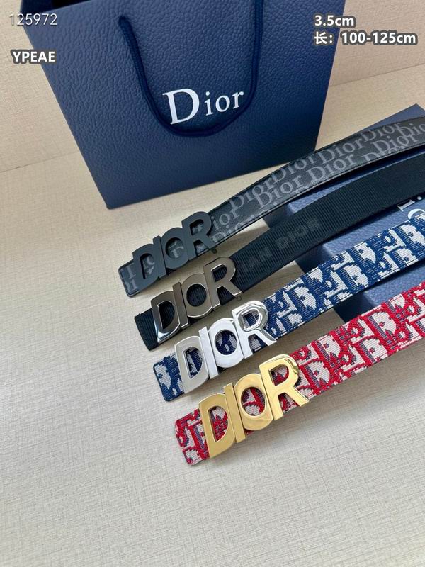 Dior belt 35mmX100-125cm 8L (228)