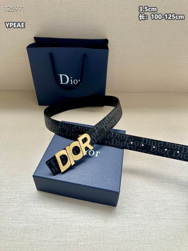Dior belt 35mmX100-125cm 8L (241)
