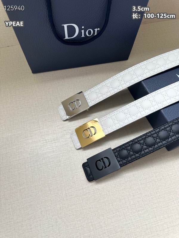 Dior belt 35mmX100-125cm 8L (295)