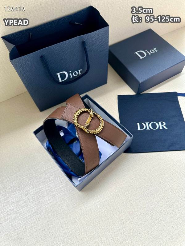 Dior belt 35mmX95-125cm 8L (139)