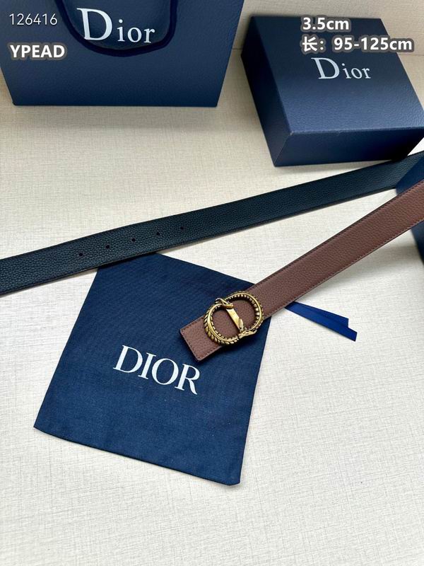 Dior belt 35mmX95-125cm 8L (140)