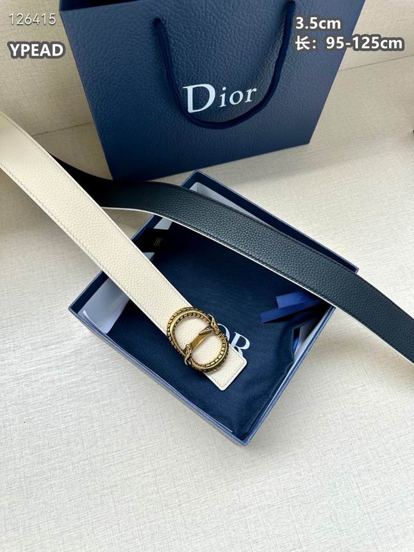 Dior belt 35mmX95-125cm 8L (146)