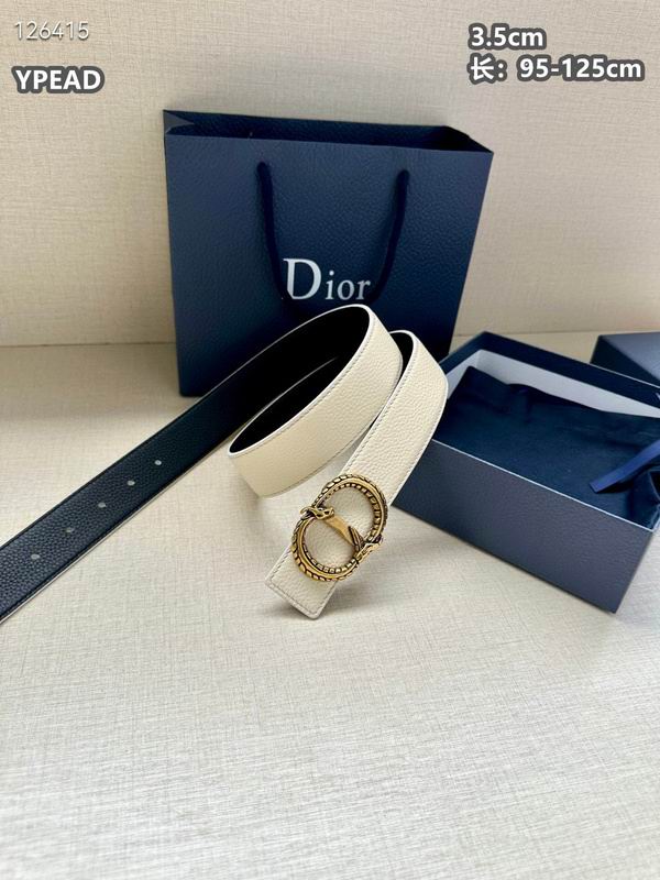 Dior belt 35mmX95-125cm 8L (147)