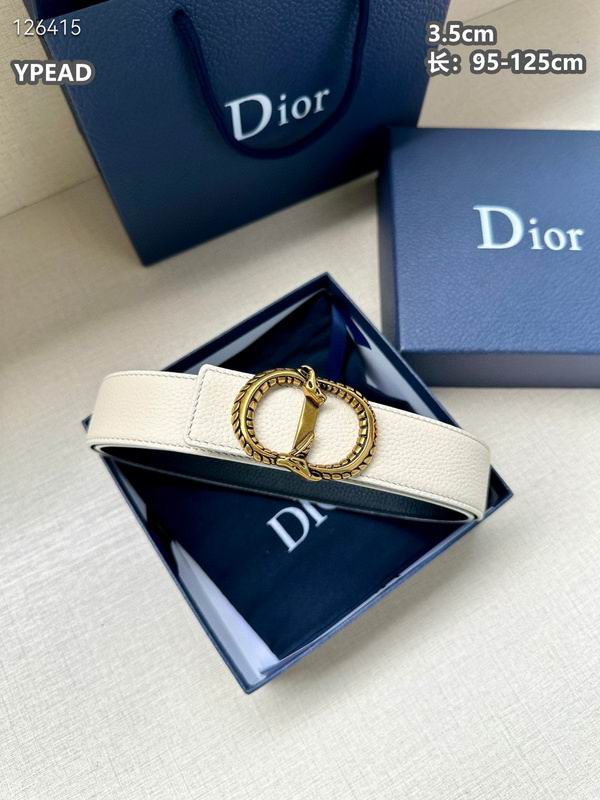 Dior belt 35mmX95-125cm 8L (148)
