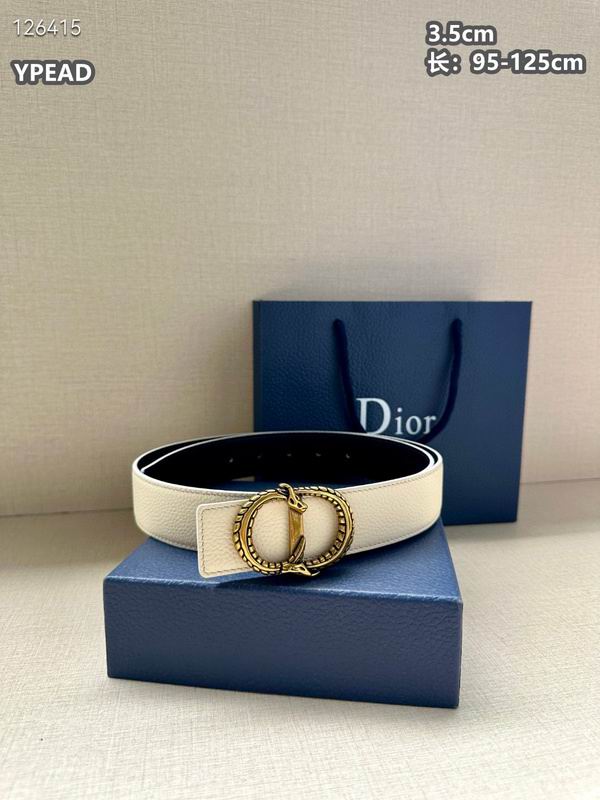Dior belt 35mmX95-125cm 8L (149)