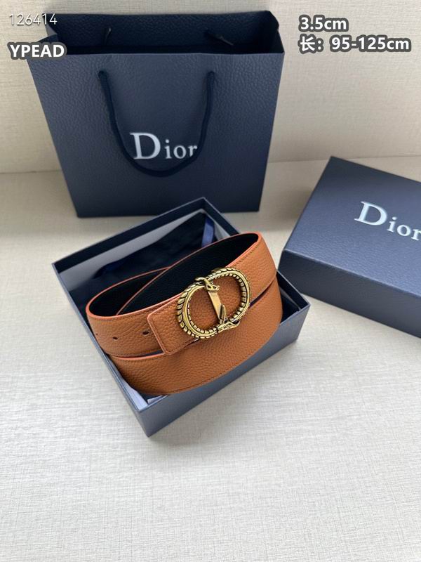 Dior belt 35mmX95-125cm 8L (157)