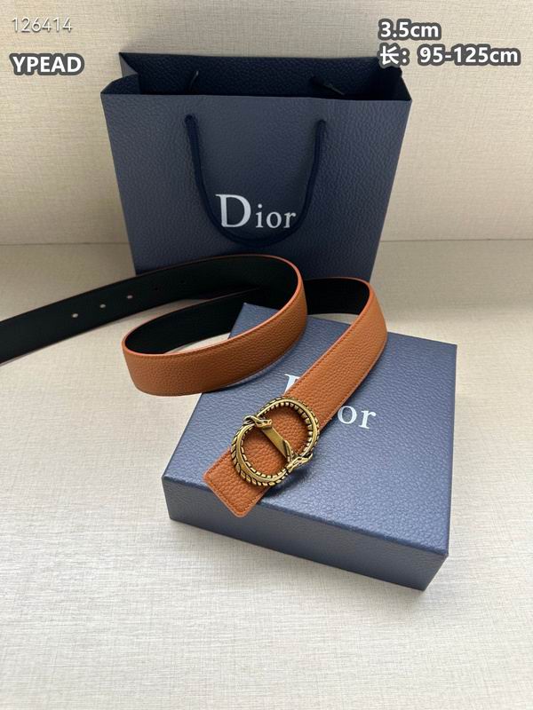 Dior belt 35mmX95-125cm 8L (158)
