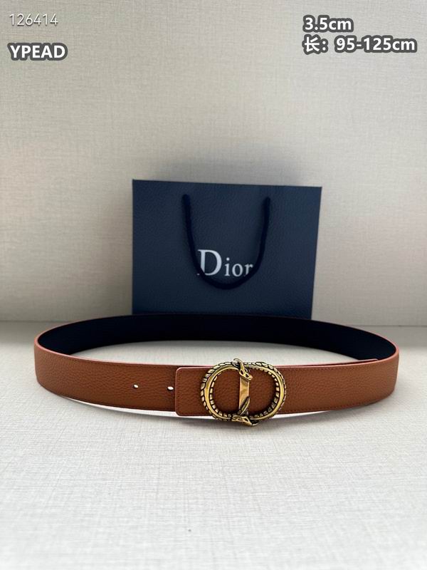 Dior belt 35mmX95-125cm 8L (160)