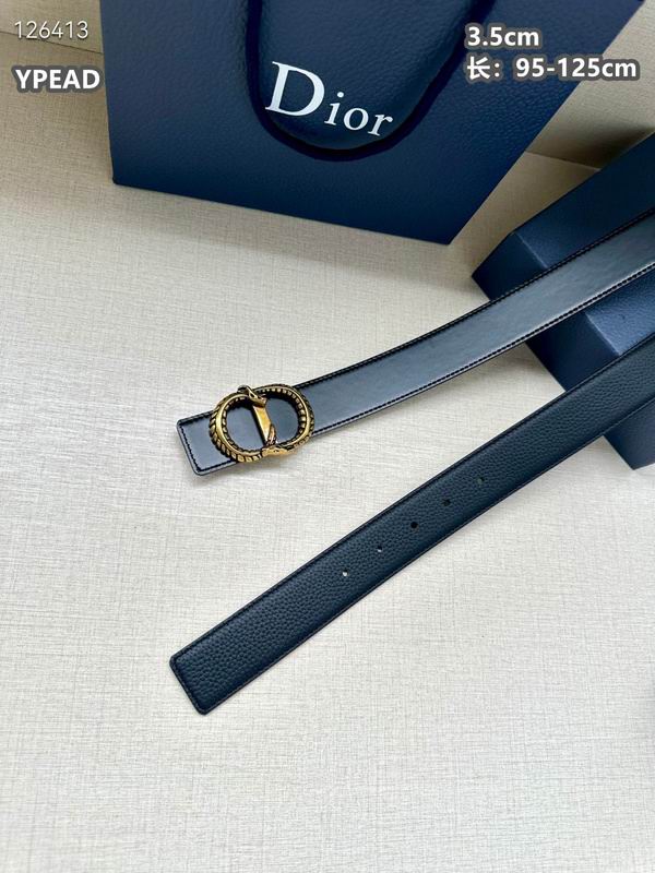 Dior belt 35mmX95-125cm 8L (161)