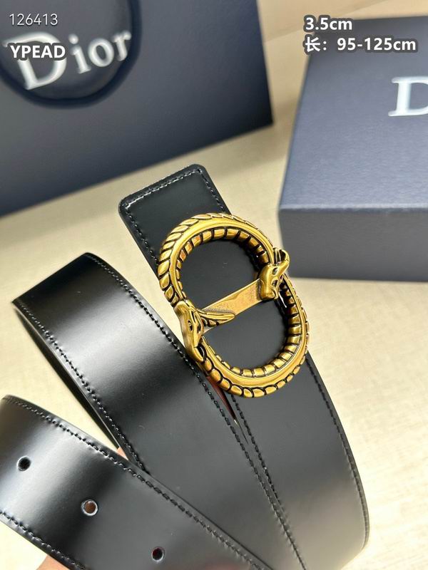 Dior belt 35mmX95-125cm 8L (162)