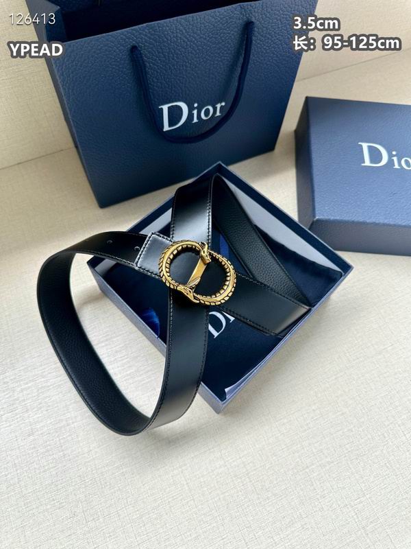 Dior belt 35mmX95-125cm 8L (163)